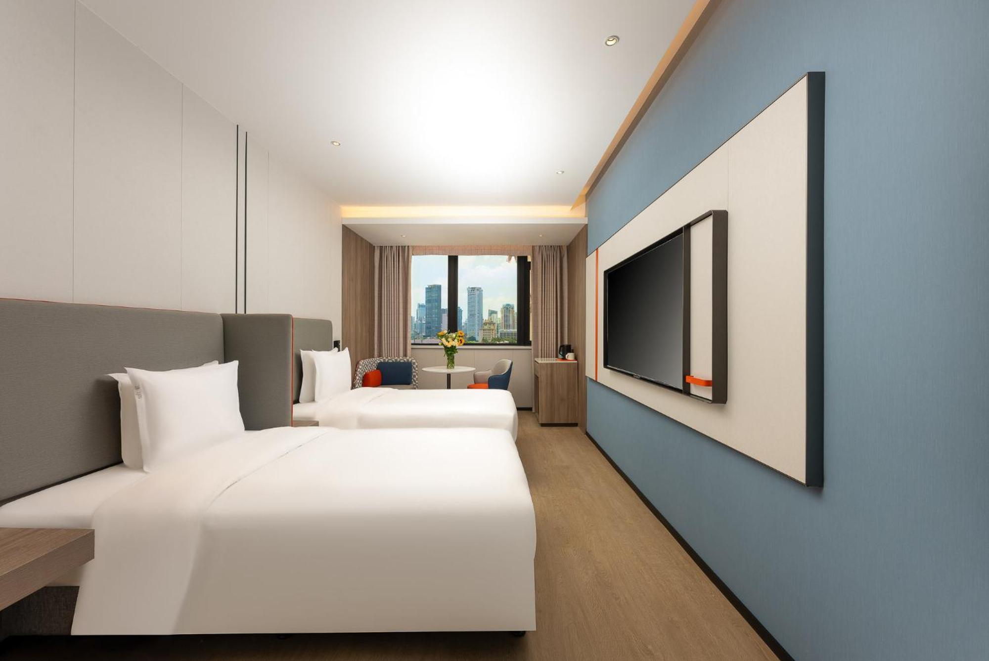 Holiday Inn Express Shanghai Jing'An Temple By Ihg Esterno foto